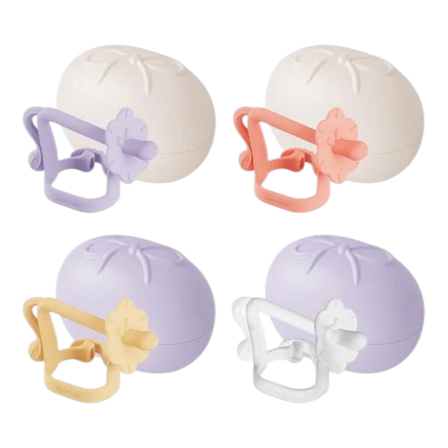 MOYUUM - Platinum Silicone Lion Teether Set w/case 白金矽膠獅子型手環式嬰兒牙膠連盒