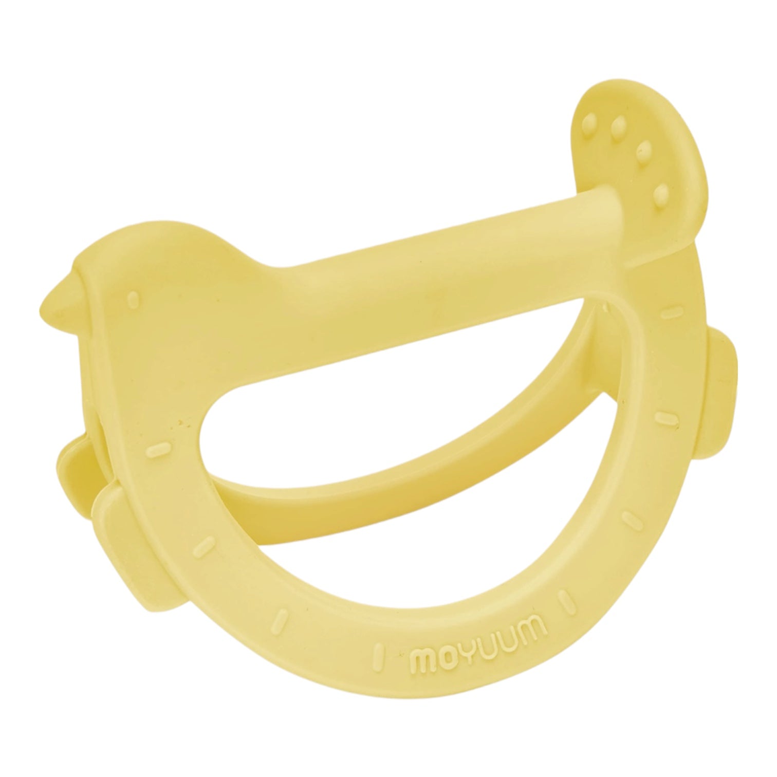 MOYUUM - Platinum Silicone Bird Baby Teether 白金矽膠小鳥型手環式嬰兒牙膠