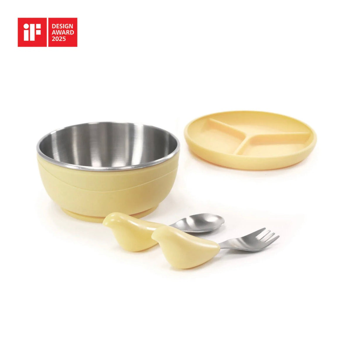 PICABOO 布咋寶學習餐具附可拆式吸盤 | Baby Dining Set with Detachable Suction