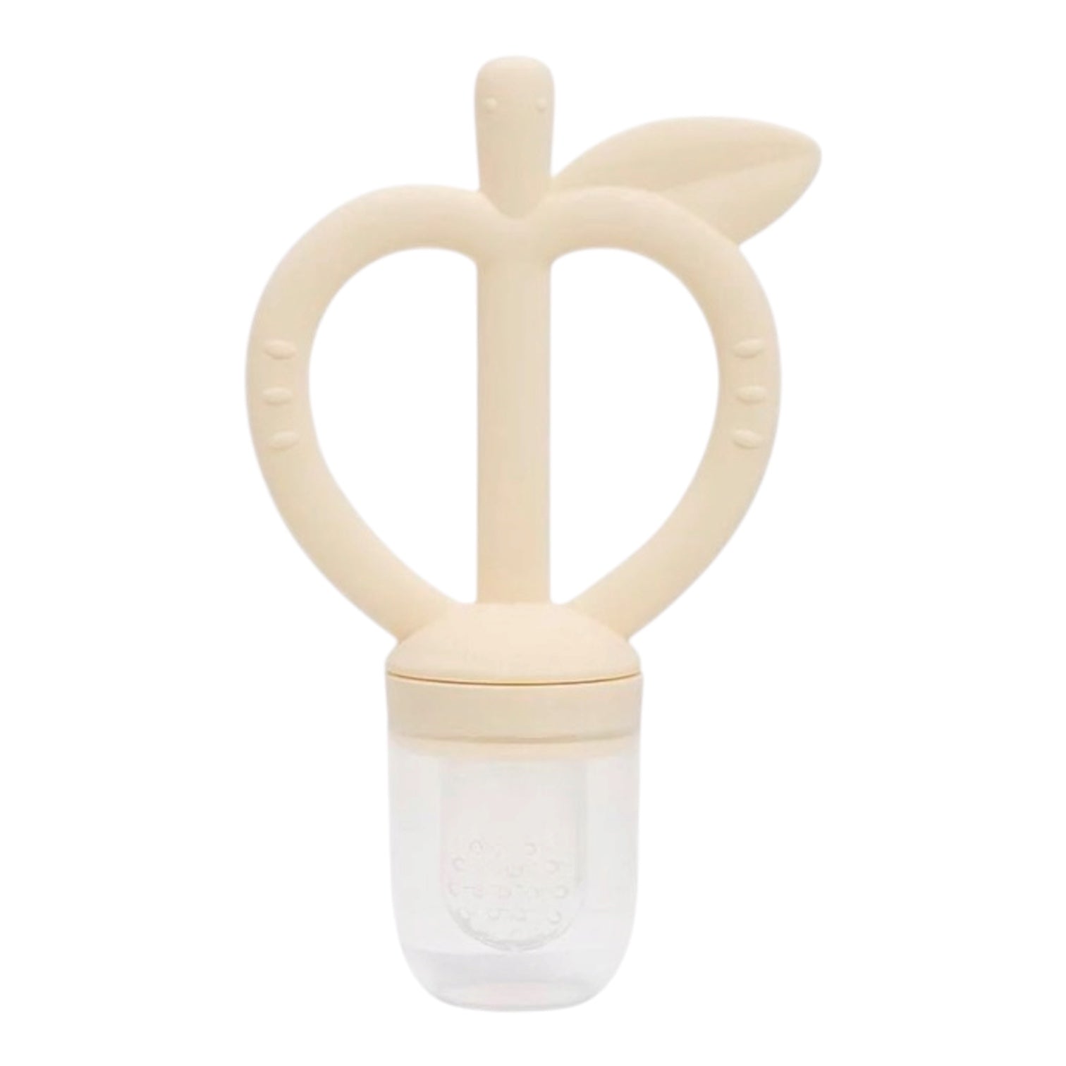 MOYUUM - Platinum Silicone Apple Baby Teether & Fruit Net Set 白金矽膠蘋果型手環式嬰兒牙膠及生果嘴嚼訓練器