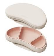 Moyuum Premium Silicon Suction Plate 3 Compartments 白金矽膠吸盤3格餐盒