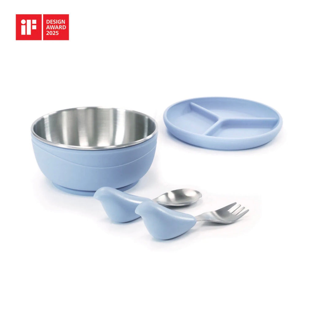 PICABOO 布咋寶學習餐具附可拆式吸盤 | Baby Dining Set with Detachable Suction
