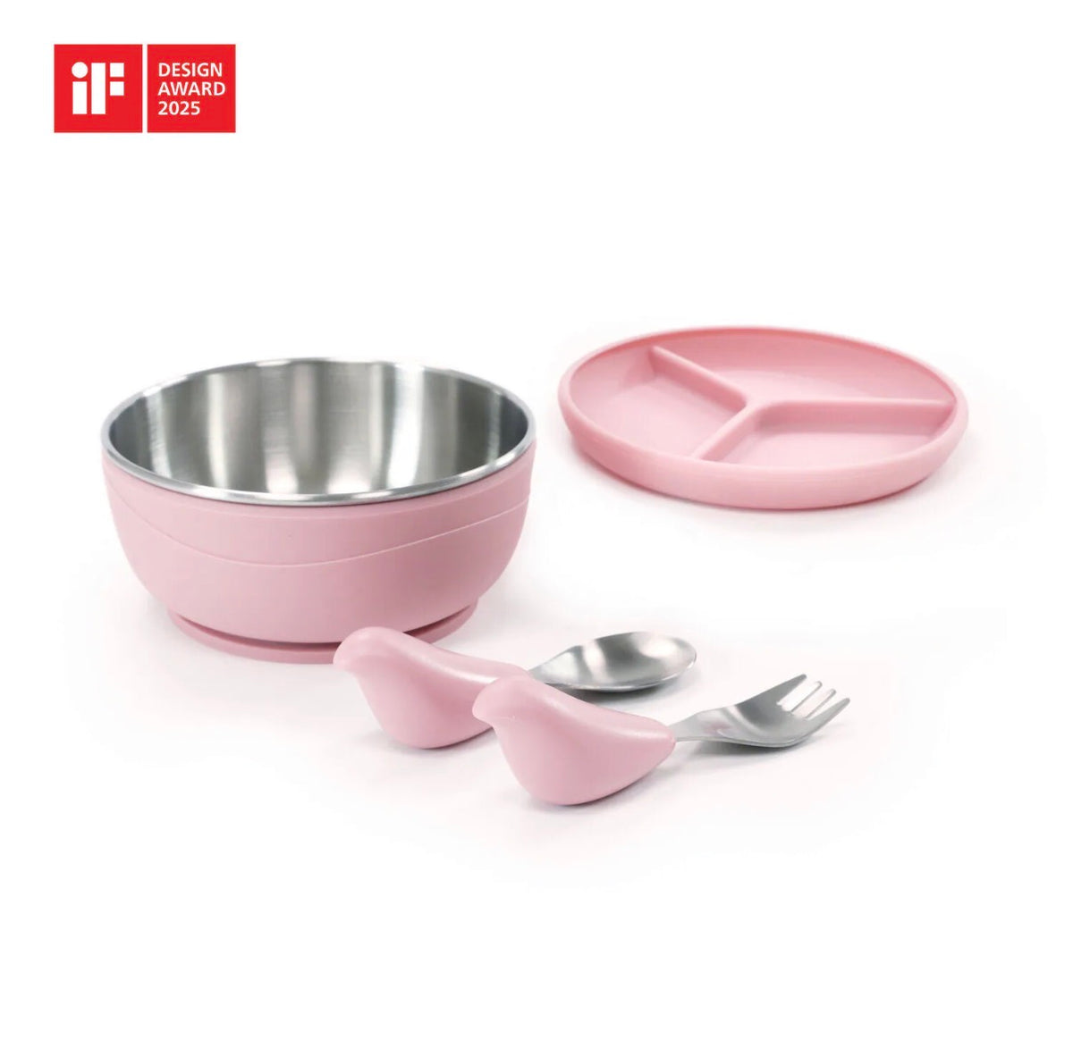 PICABOO 布咋寶學習餐具附可拆式吸盤 | Baby Dining Set with Detachable Suction