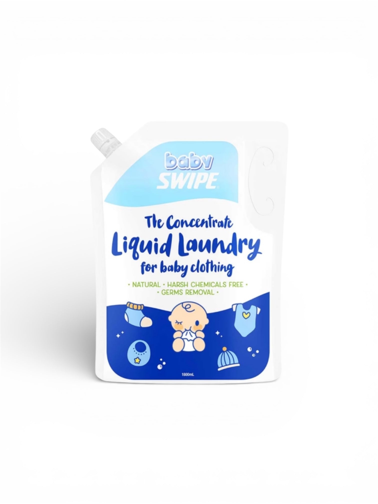 BabySwipe Laundry Detergent Refill 1800mL