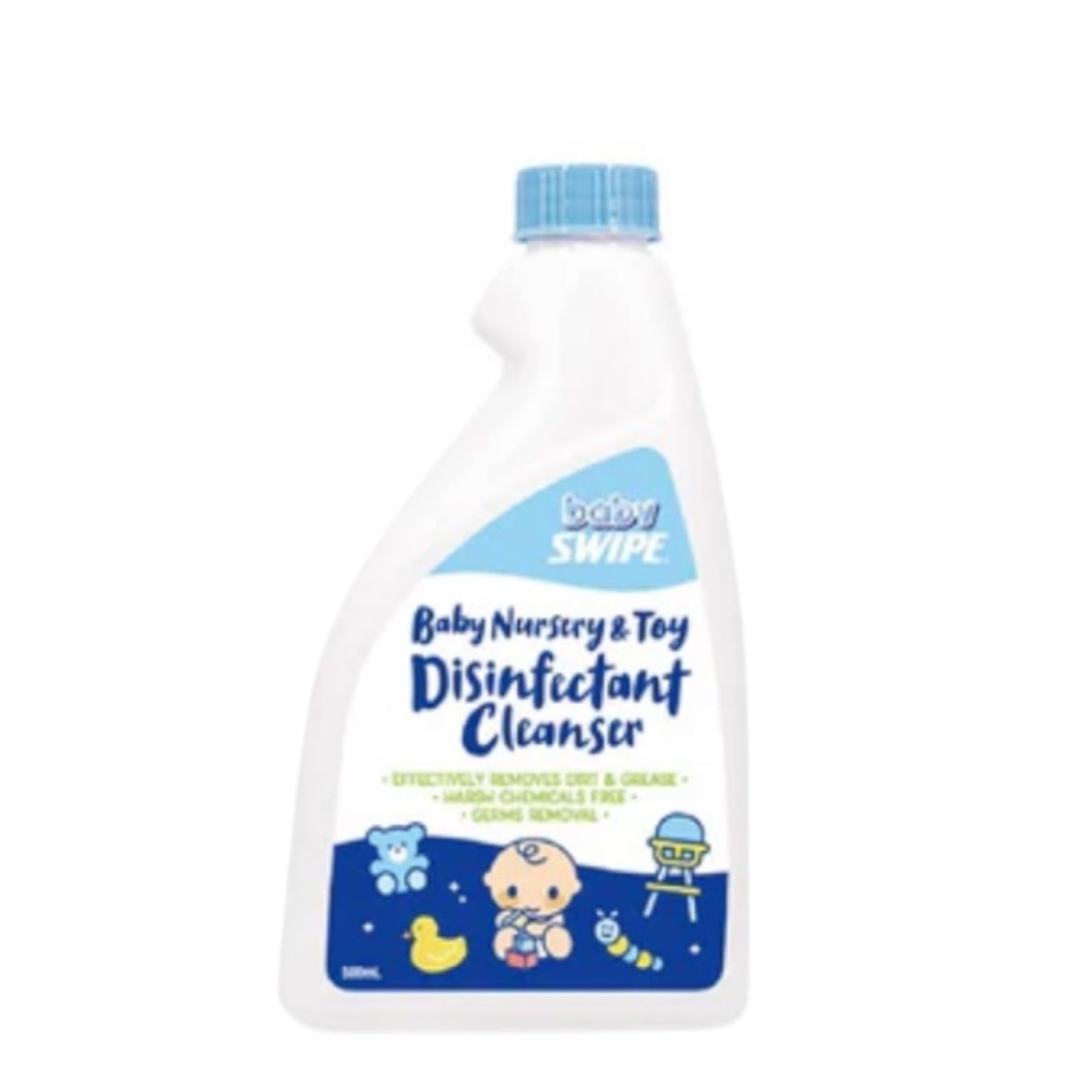 BabySwipe Nursery and Toys  Disinfectant Cleanser(Refill) 500ml