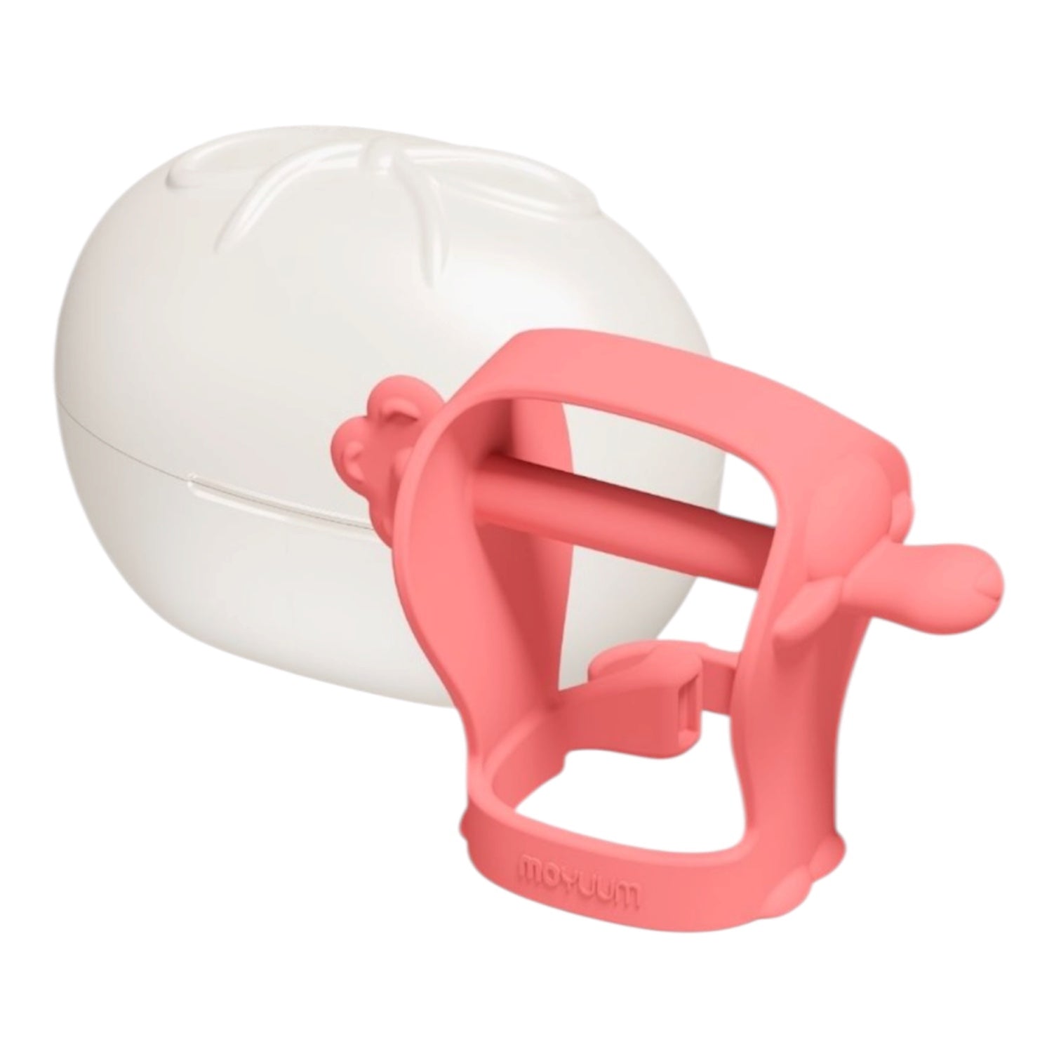 MOYUUM - Platinum Silicone  Sheep Teether Set w/case 白金矽膠小羊型手環式嬰兒牙膠連盒