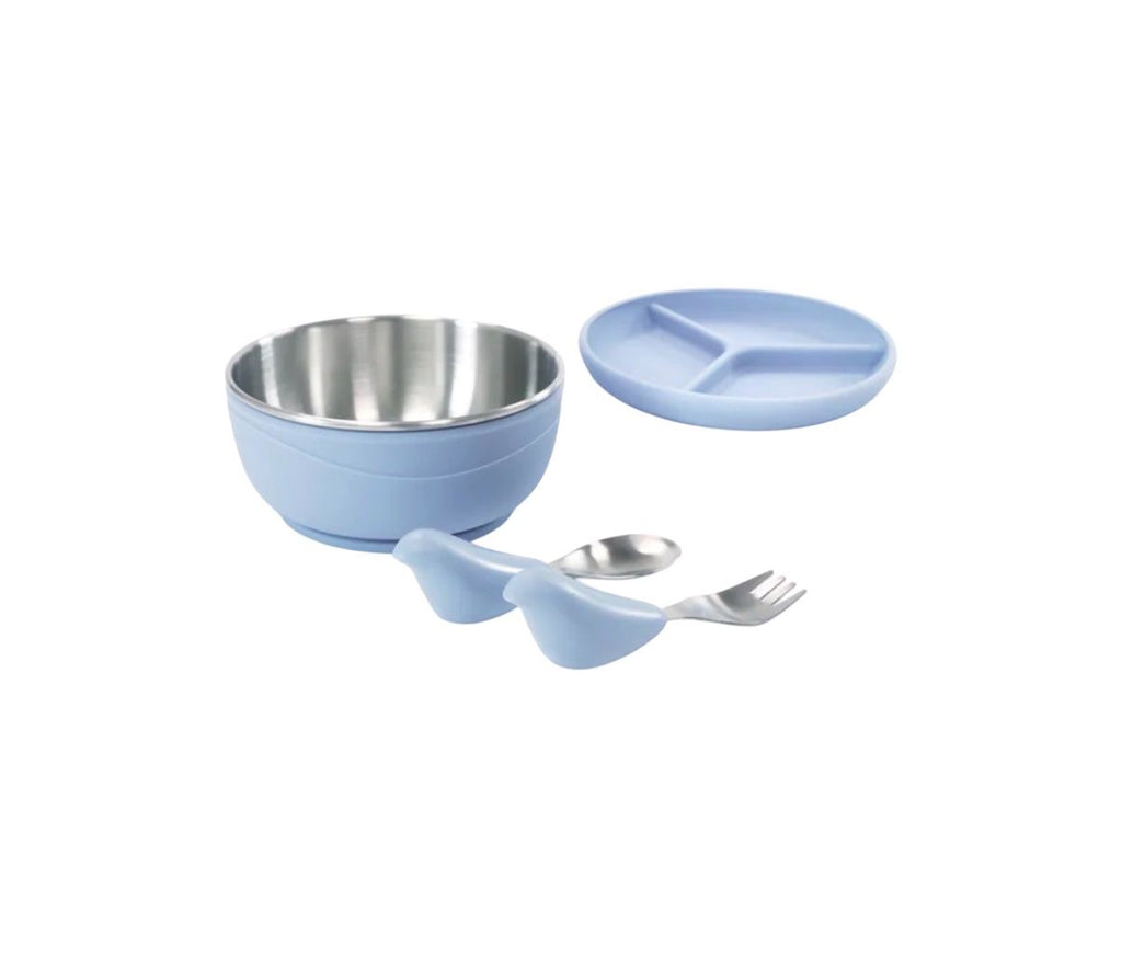 PICABOO 布咋寶學習餐具附可拆式吸盤 | Baby Dining Set with Detachable Suction