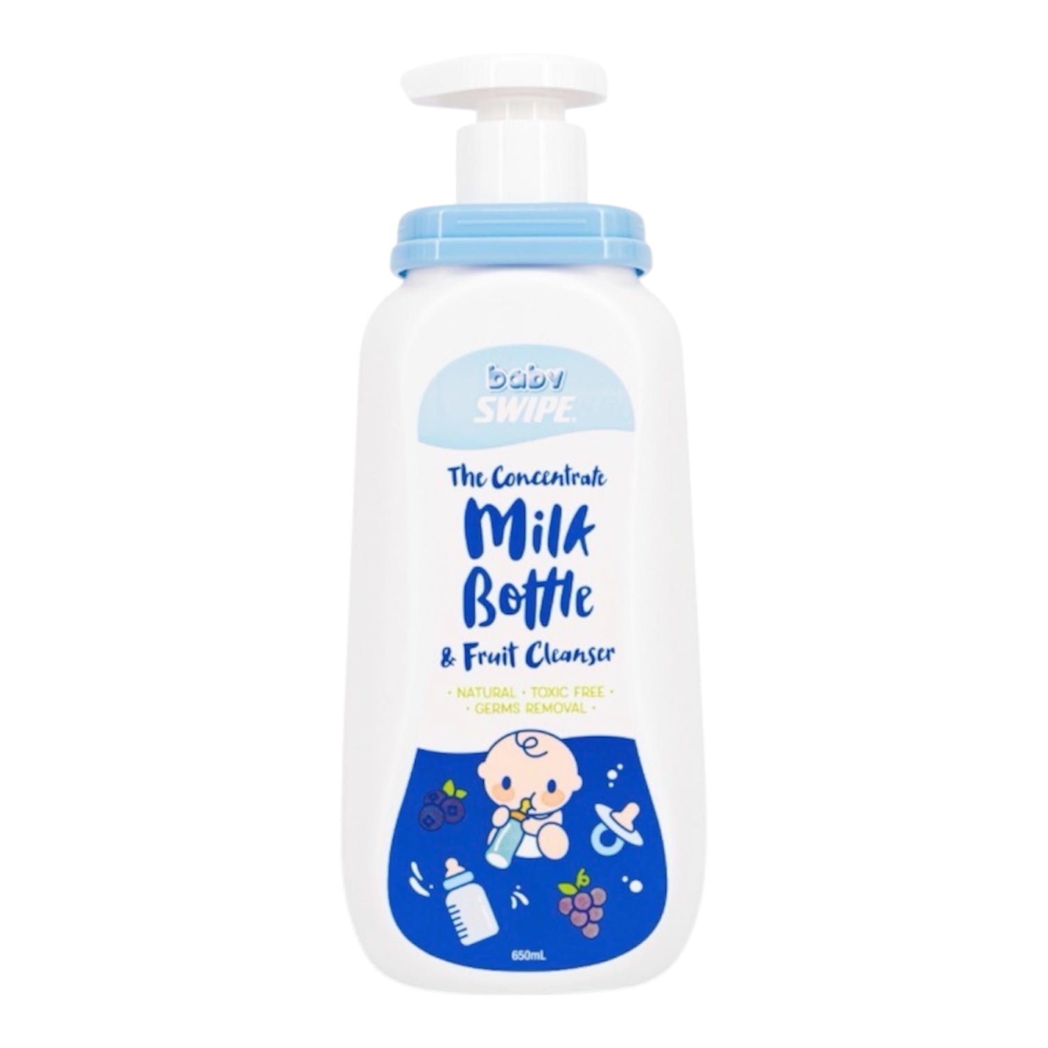 BabySwipe Milk Bottle and Fruit Cleanser 650mL