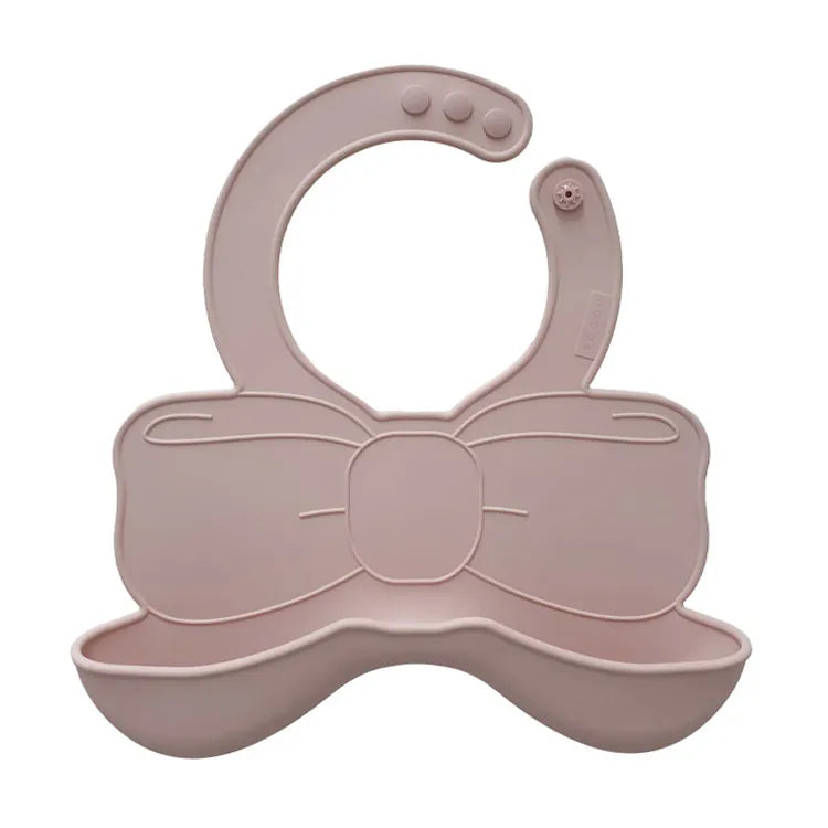 ROCOU 嬰兒銅輯副食品圍小 | Baby Silicone Bib with Food Catcher