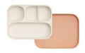 Moyuum Premium Silicon Suction Plate 4 Compartments 白金矽膠吸盤4格餐盒