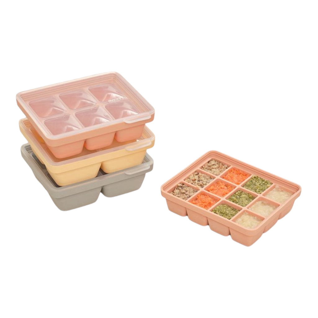 Moyuum Premium Silicone Baby Cube  Compartments 白金矽膠嬰兒食品儲存器