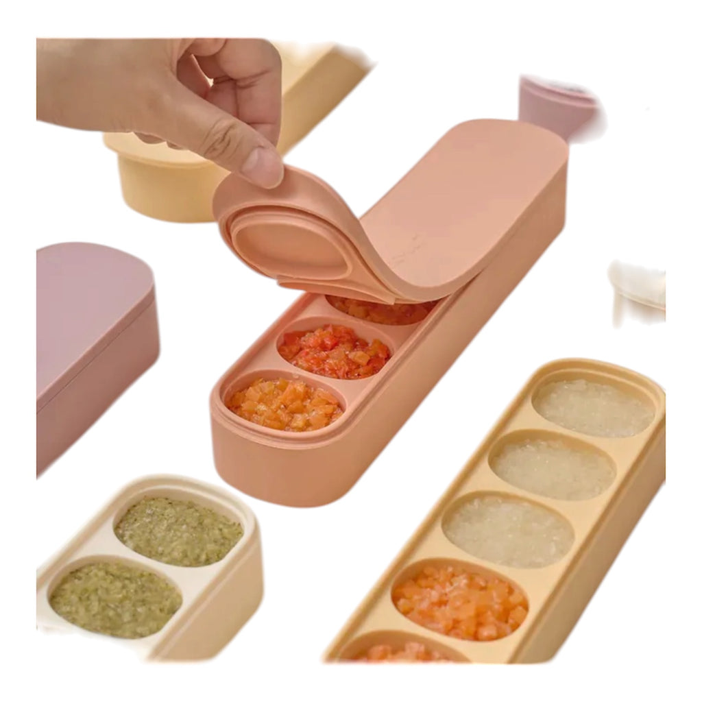 Moyuum Double-Sealed Silicone Multi Cube 白金矽膠嬰兒食品儲存器