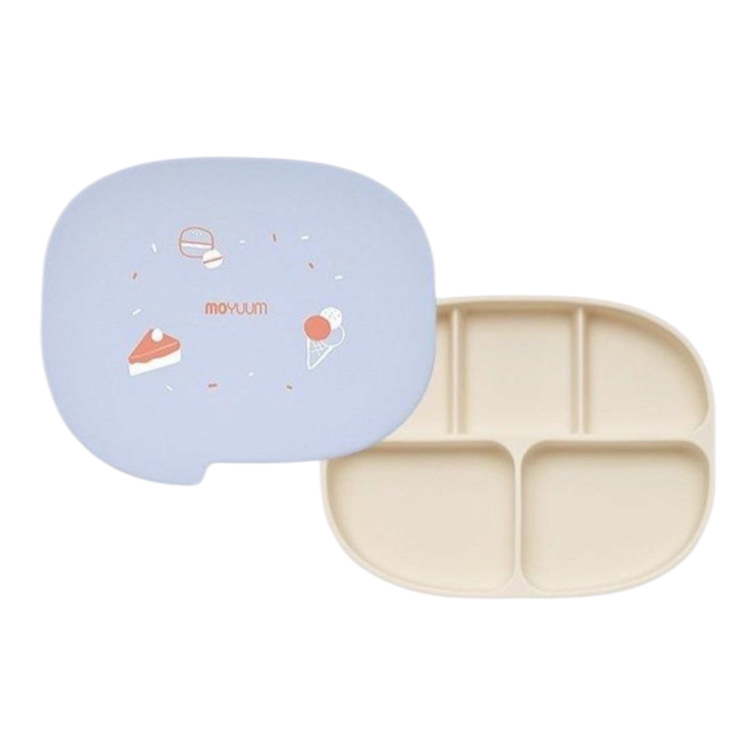 MOYUUM Premium Silicone Suction Plate 白金矽膠吸盤餐盒