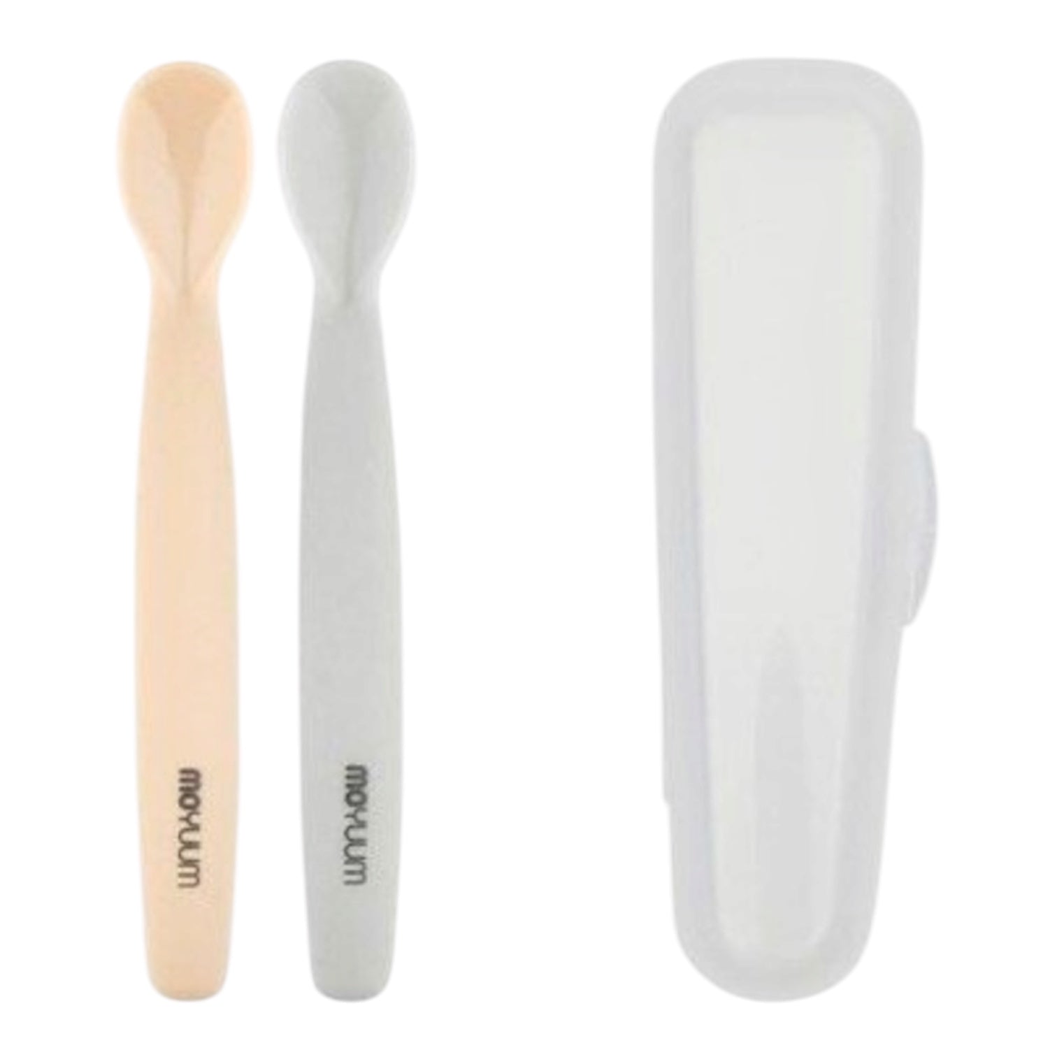 Moyuum -Baby Feeding Spoons(2P)w/Case Set