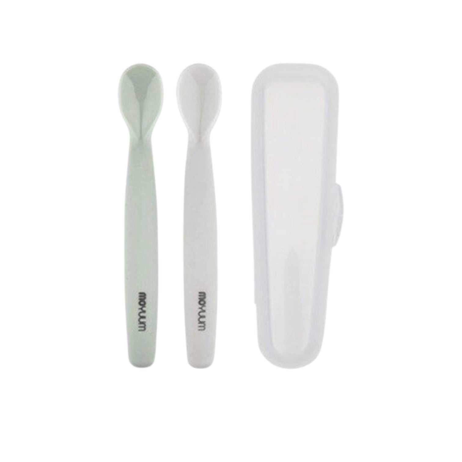 Moyuum -Baby Feeding Spoons(2P)w/Case Set